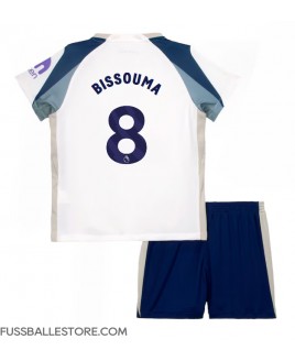 Günstige Tottenham Hotspur Yves Bissouma #8 Heimtrikotsatz Kinder 2025-26 Kurzarm (+ Kurze Hosen)